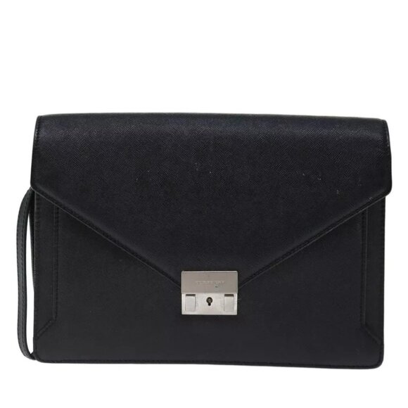 FENDI Zucca Canvas Shoulder Bag Black Auth - Picture 1 of 16